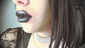 Black lips tease JOI