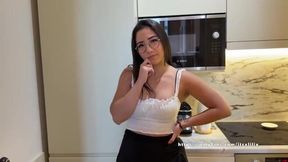 Caught Without My Undergarments: A Steamy Encounter with the Neighbor!