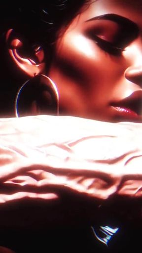Interracial Fantasy: Ebony Beauties Worship Big White Cock - Ai Generated