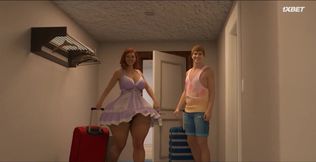 Пышная милфа Mrs. Keagan трахается в отпуске своей мечты 1 серия