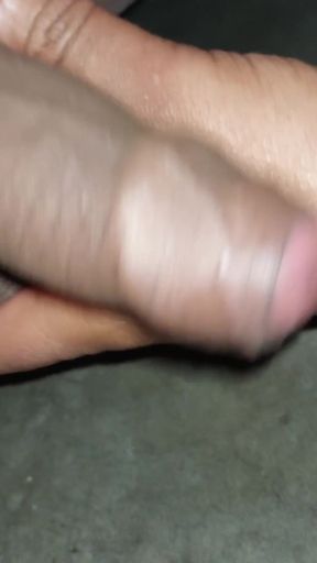 My Big Indian Desi Big Cock Is Cumming and Pissing