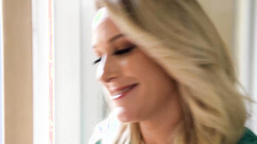 Step Mom Charley Hart spreads legs in getting anal penetration by cutie stepson N