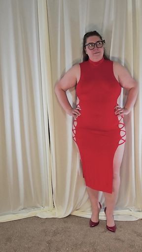 Tall Thick BBW Tries on World Cup Outfits
