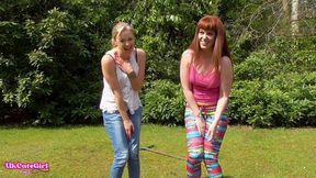 Naughty Garden Girls Stripped and Humiliated by Boss