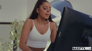 NASSTYx Vanna Bardot fucks her black Box Teacher