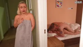 Stepmom Stunned Hearing Us After Stepping Out of the Shower