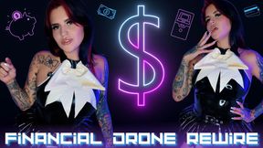 Financial Drone Rewire: Latex Financial Domination Slave Conditioning Femdom POV Ft Miss Roper