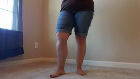 I know your tiny cock only gets hard for my feet!