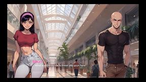 my new girlfriend [ taboo hentai game ] ep.6 changing room fun with me best friend and gf !