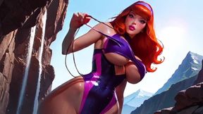 Daphne Blake From Scooby-doo! JOI Teasing Perfect Big Tits