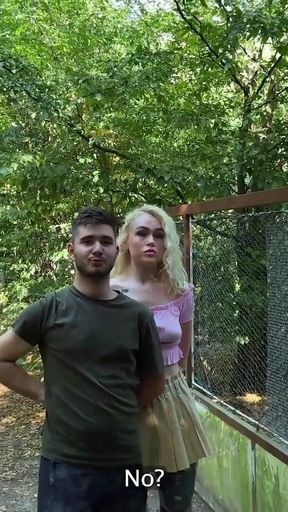 Powerful moment from &quot;HUNT4K. Blonde was riding Hunter&#039;s cock while her boyfriend was humiliated&quot;
