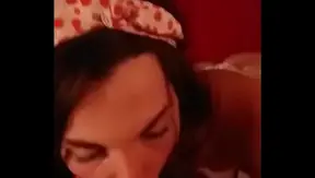 Rebeka Curls Takes Him Deep: Steaming Shemale Blowjob Action – 18+