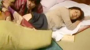 Yukari Sensual Nightmare - A Steamy Encounter with her Step son under the Heating Table