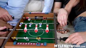 ”Step family forbidden foursome with Stepmommies Lana Roy & Kiara Lord”