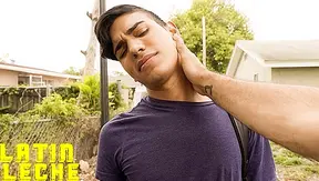 POV - Latino Hottie in Purple Gets Pounded - Latin Leche