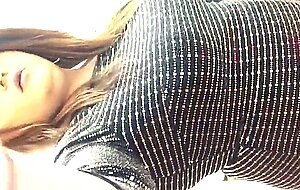 Fat Crossdresser Masturbating Solo