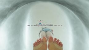 Giantess crushs tiny person for your entertainment