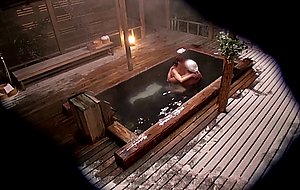 Send my wife konyoku onsen to be fucked