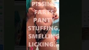 Playing with my panty