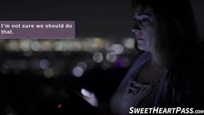 Horny lesbian Elexis Monroe passionate rubbed and fingered the eager pussy of hot Jade Baker