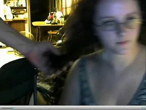 Brunette Hairjob, Short Hair, Hair