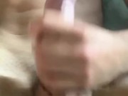 Twink plays with cucumbers
