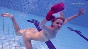 Elena's floating tits trailer by Underwater Show