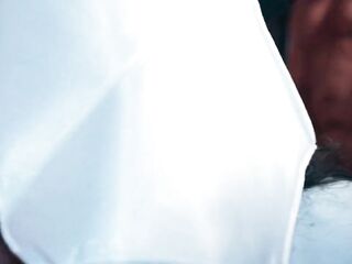 A nun comes to collect cum!