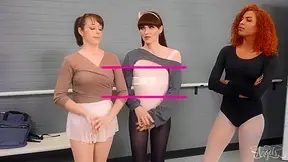 Rubi Maxim Tests Her Ballerinas Jenna Noelle & Natalie Mars With A Hot Fuck Session