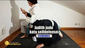 Judith judo kata selfdefense techniques
