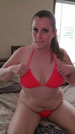 This bikini though...