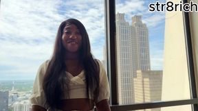str8rich put a glass butt plug in my ass then fuck my wet teen pussy and i deepthroat his dick