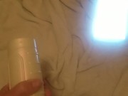 Fucking my fleshlight stoya ass