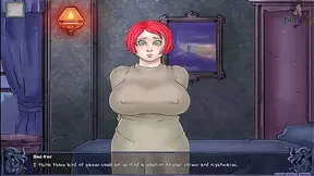 Redheaded Doctor Helps Giant-Busted Anime Patient With Lovecraftian Desires