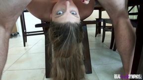 Hotwife fucked in the kitchen
