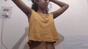Hot Desi Indian Muslim Girl Sana Making Nude Fingering Video