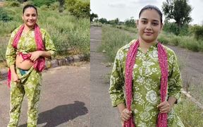 Tourist Girl Left by Village Boy