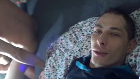 Filip fucked bareback and creampied by Leon