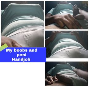 My boobs and penis massage with boobs sucking