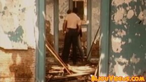 Old school homo breeding intensely after sensual blowjob