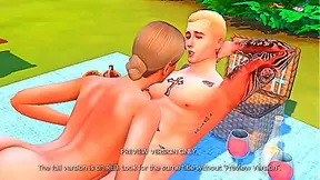 Seductive Sunbathe – Steamy 3D Hentai Tease Forbidden Pleasures