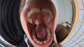 English subtitles Eating food will consume youVOREVR3608K 1