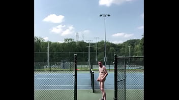 Caught Naked On The Public Tennis Court Aug 2021