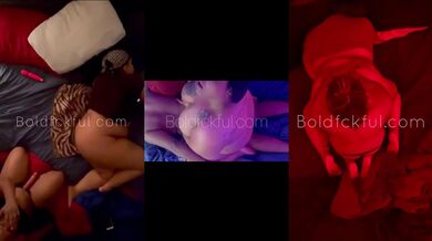 Black lesbian couple squirt loud strap on home orgasm compilation