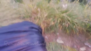 Indian Desi Girl Pissing in forest (Close Up)