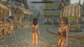 Skyrim Special Edition Nude Game Play in Sinhala