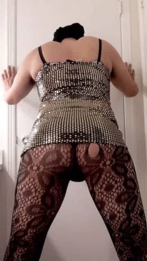 Ladysilva crossdress fazendo striptease que bunda gostosa