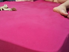 A massagem sensuous brasileira terminou com uma cena