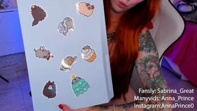Sticker Therapy Session