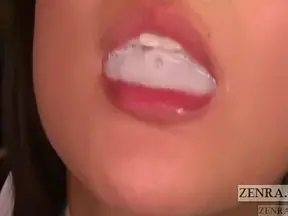 Seductive Japanese Gokkun Cum Play Featuring Kana Ohori With Subs